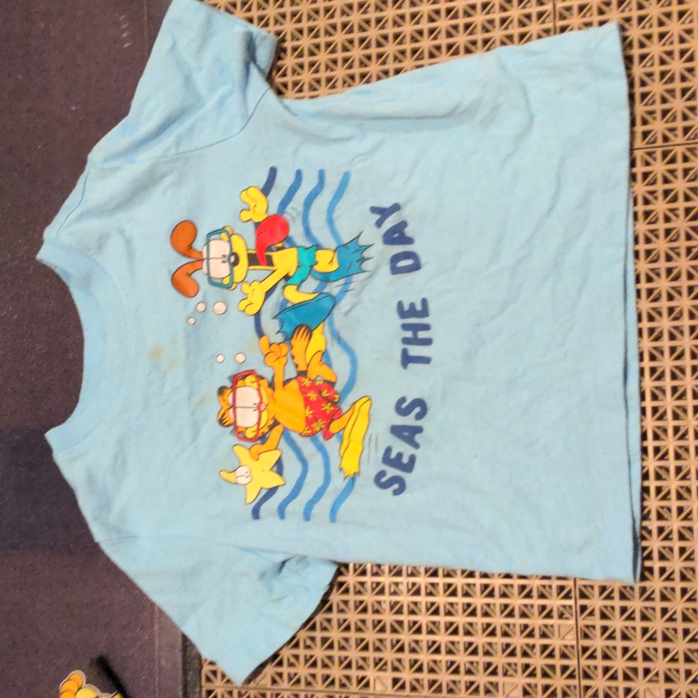 Set of 2 Toddler Garfield Odie T Shirts - Picture 5 of 9